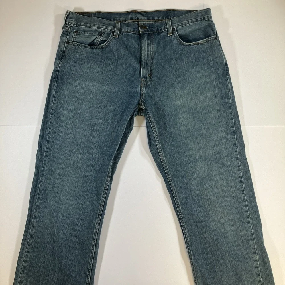 Levis 559 Jeans Mens 38x36 Blue Medium Wash Relaxed Straight Denim